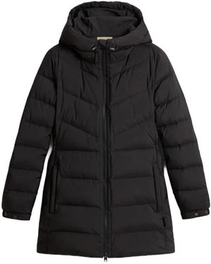 Woolrich Winter Jackets - Black