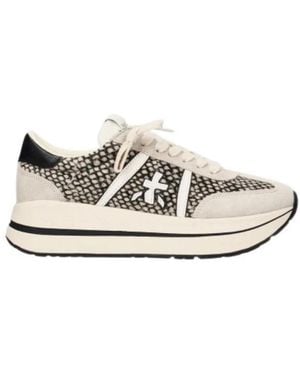 Premiata Schoenen ,Wit ,Leer Bethcoin 8501