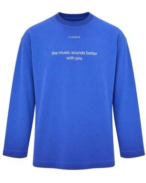 flâneur Sweatshirts - Blue