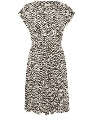 Kaffe Short Dresses - Grey