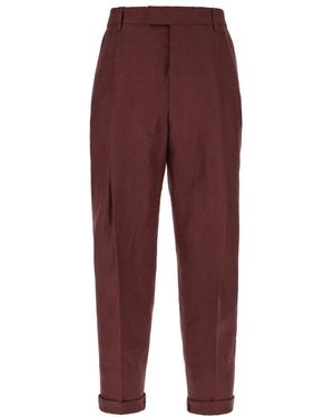 Dolce & Gabbana Slim-Fit Trousers - Red