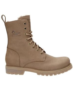 Panama Jack Lace-Up Boots - Marrón