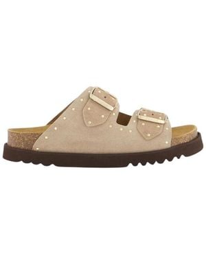 Scholl Sliders - Marrón