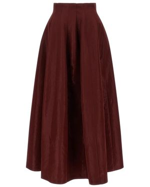 Alberta Ferretti Midi Skirts - Purple