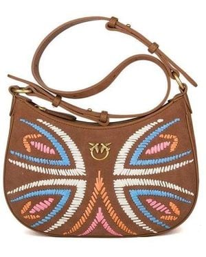 Pinko Shoulder Bags - Marrone