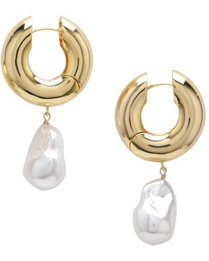 Eliou Earrings - Metálico