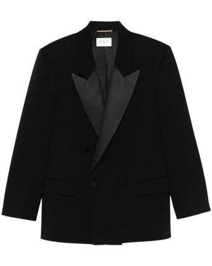 Saint Laurent Blazers - Black