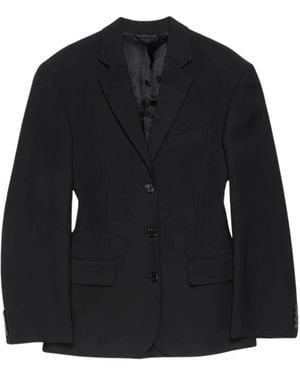 Acne Studios Jassen ,Zwart ,Wol Tailored Blazer