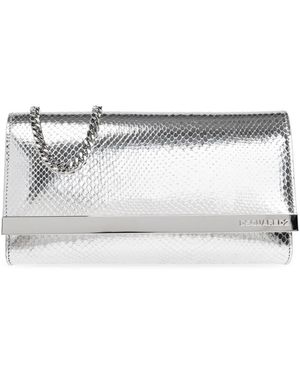 DSquared² Lederclutch - Mettallic