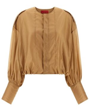 Thelatest Blouses - Brown