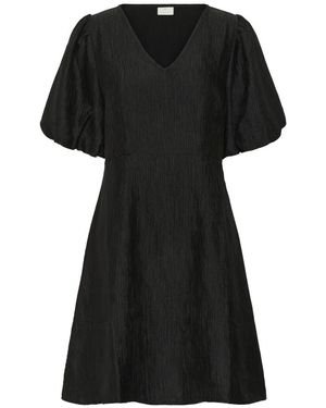 Kaffe Short Dresses - Zwart