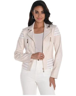 FRANK LYMAN Coole Off- Blazer Mit Reißverschlussdetails - Braun