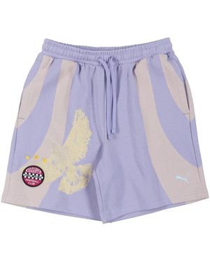 PUMA Casual Shorts - Paars