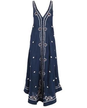 P.A.R.O.S.H. Maxi Dresses - Blue
