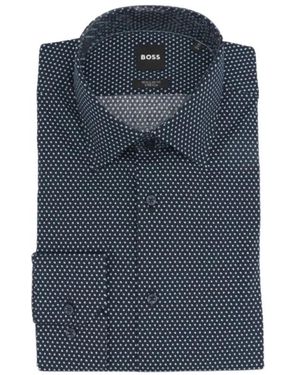 BOSS Formal Shirts - Blue