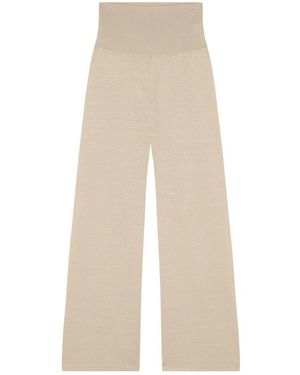 Cortana Wide Trousers - Natural