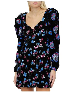 Sabina Musayev Short Dresses - Blue