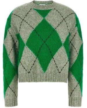 Ballantyne Round-Neck Knitwear - Verde