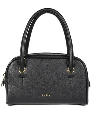Furla Poppy Mini Dome - Zwart