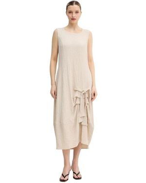 Joseph Ribkoff Cocoon-Kleid Mit Ring- Und Bindedetail - Natur