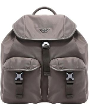 Emporio Armani Backpacks - Grey