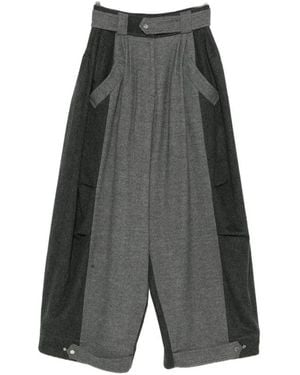 Niccolò Pasqualetti Wide Pants - Gray
