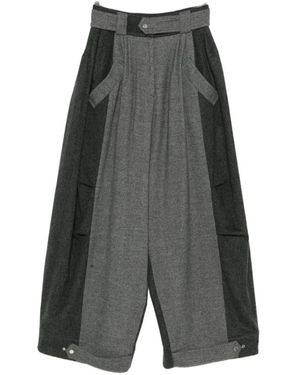 Niccolò Pasqualetti Wide Trousers - Grey