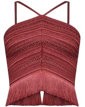PATBO Sleeveless Tops - Red