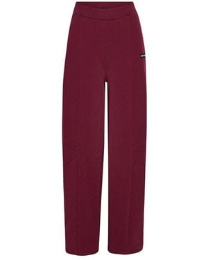 ROTATE BIRGER CHRISTENSEN Straight Pants - Red