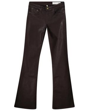 Rag & Bone Wide Trousers - Noir