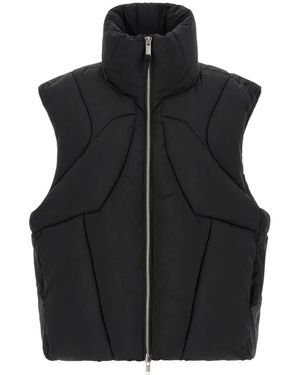 Thom Krom Jassen ,Zwart ,Polyester M J 97 Vest