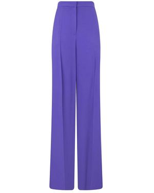 Moschino Wide Trousers - Morado