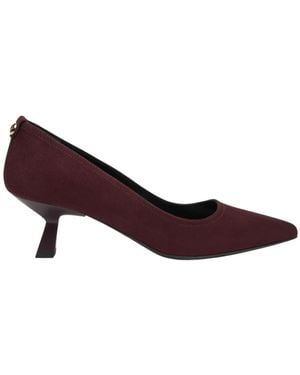 Nero Giardini Schoenen ,Rood ,Leer Suede Pumps