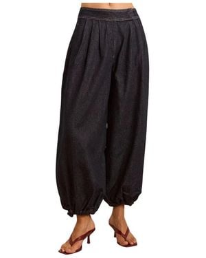 Damson Madder Mavi Balloon Jeans - Zwart
