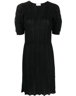 Ferragamo Short Dresses - Black