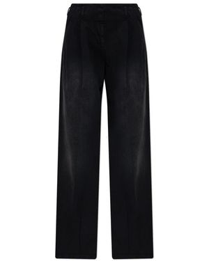 Golden Goose Wide Trousers - Black