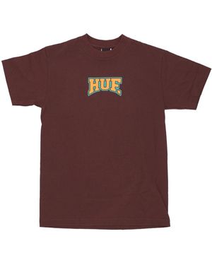 Huf T-Shirts - Brown