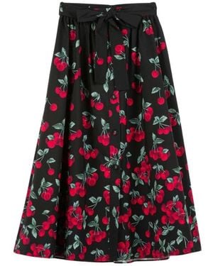 Twinset Maxi Skirts - Red