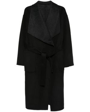 The Dynamis Studio Belted Coats - Negro