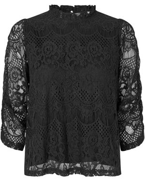 Lolly's Laundry Blouses & Hemden - Zwart