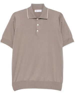 Brunello Cucinelli Polo Shirts - Grigio