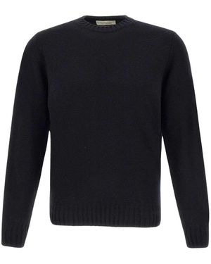 FILIPPO DE LAURENTIIS Round-Neck Knitwear - Blue