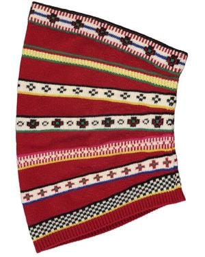 KENZO Winter Scarves - Rojo