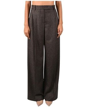 MSGM Wide Trousers - Negro