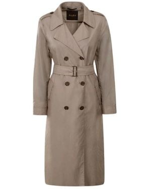 Moorer Trench Coats - Brown