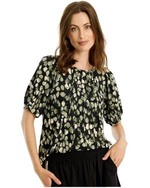 iN FRONT Blouses - Negro
