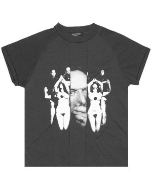 Enfants Riches Deprimes Tops ,Grijs ,Katoen T-Shirt - Zwart