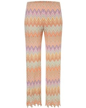 Ana Alcazar Straight Pants - Pink