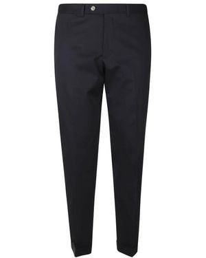 Barba Napoli Suit Trousers - Blue