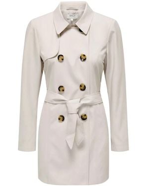 ONLY Trench Coats - Blanco